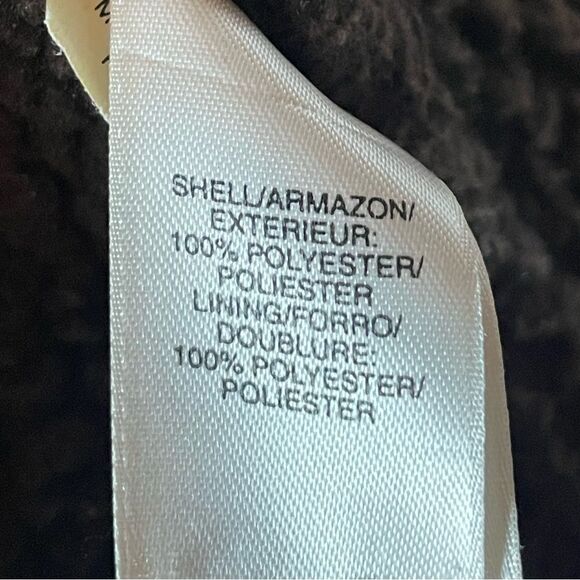 Concepts by Claiborne Men’s Brown Suede Sherpa Lined Button Down Jacket (Large) - Picture 9 of 11